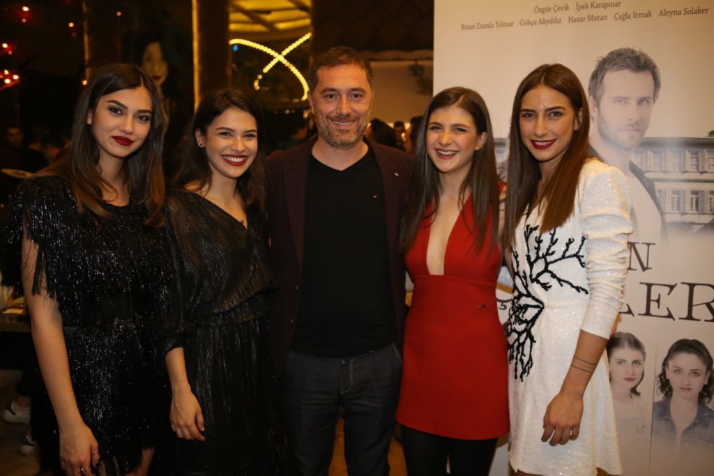 The cast and team of the series Orphan Flowers (Kırgın Çiçekler) that was.....
